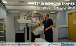 Tempo de trânsito colônico - Exames - Por Dr Fabio Atui