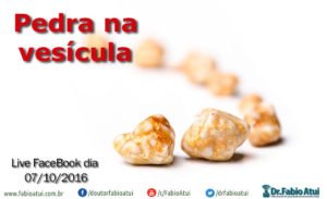 Live FaceBook Pedra na Vesícula - Por Dr Fabio Atui - Cirurgia do Aparelho Digestivo e Coloproctologista